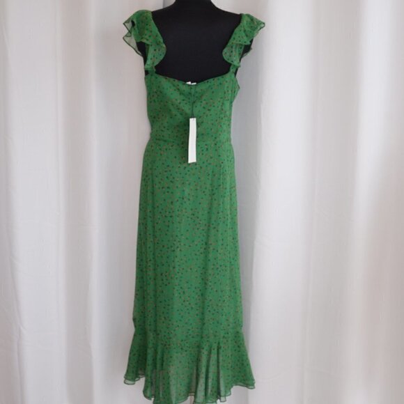 NWT Veronica Beard Amal 100% Silk Dress Sz 10 - Picture 4 of 11